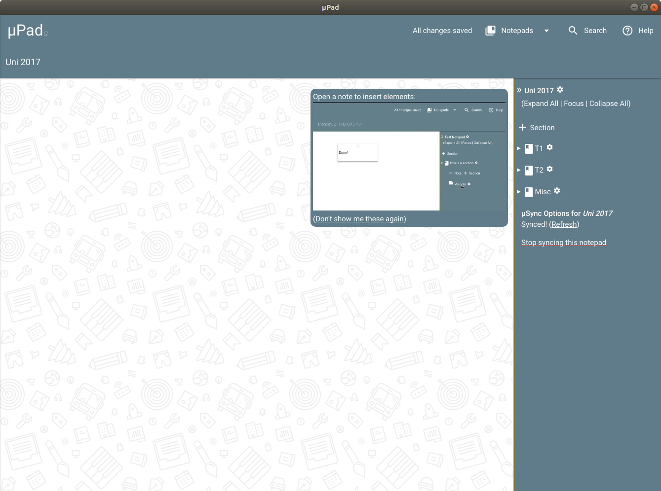 Main UI