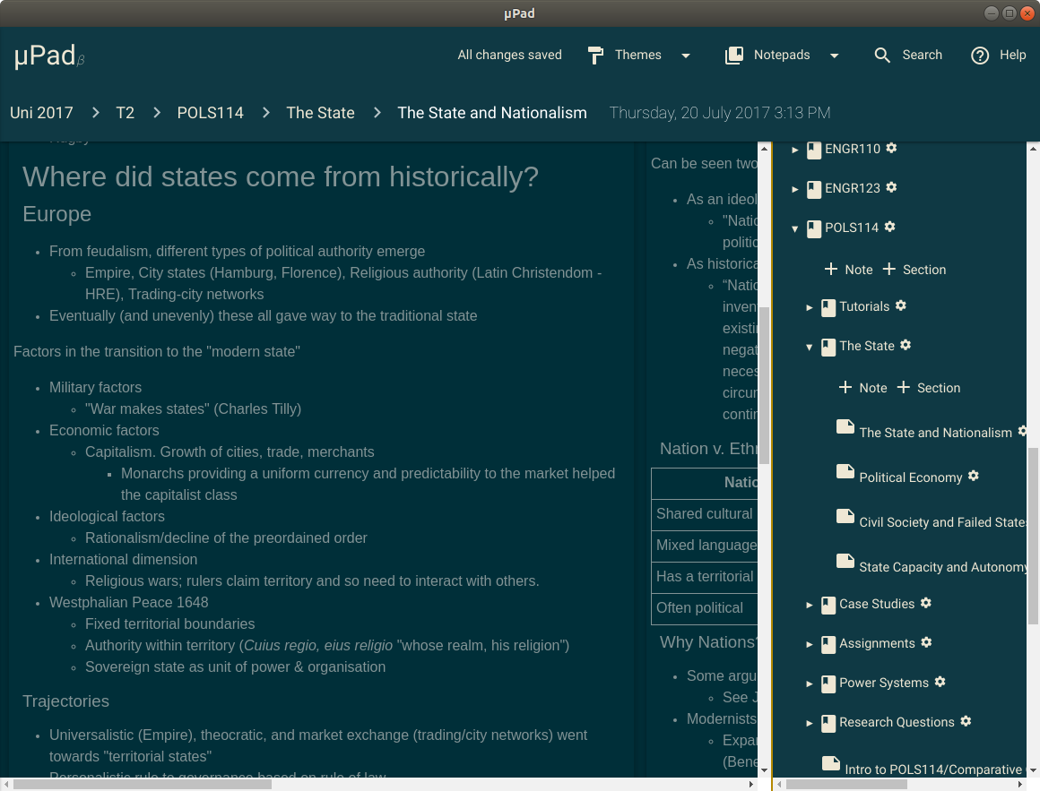 Solarized theme